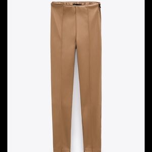 Zara faux leather pants